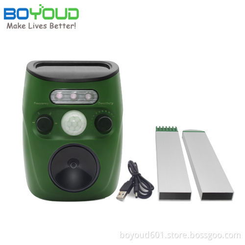 Solar Ultrasonic Animal Repeller Garden Bird